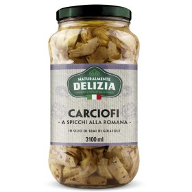 CARCIOFI SPACCATI ALLA ROMANA VS.KG.3,1